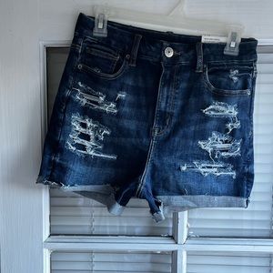 American Eagle Curvy Hi-Rise Shorts